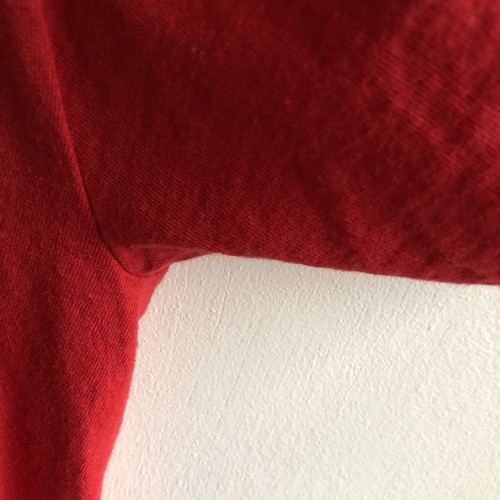 Red 100 Retro Short Sleeve Fruit of the Loom Tee Red L It Takes 100 .Strongest - Picture 9 of 16