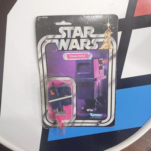 Vintage STAR WARS Kenner 1979 POWER DROID Gonk 21 retro MOC - Foto 2 di 22