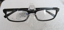 NEW Pierre Cardin PC 604 Eyeglass Frames 54 17 140 Black Acetate $143.00