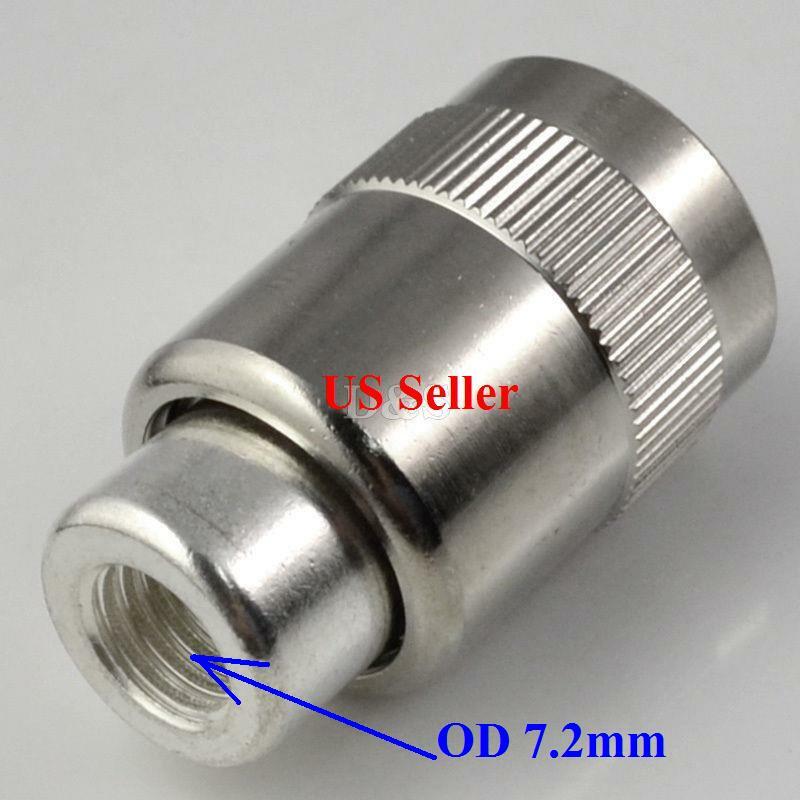 4x PL259 Twist-on/Löt-Stecker Für RG6 Koaxialkabel – Einfache Montage Für Antennen & Audio