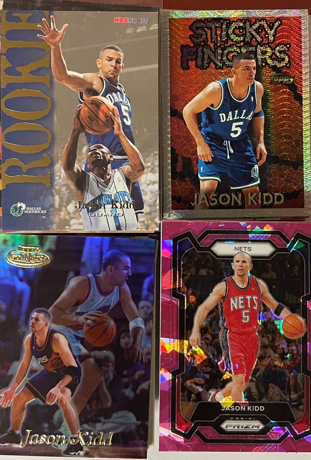 Jason Kidd Basketball Cards HOF Pick From Top 75 Updated 5/2