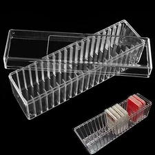Transparent PC Coin Storage Box Case 20 Slab Coin Holder for PCGS NGC PCCB PMGab