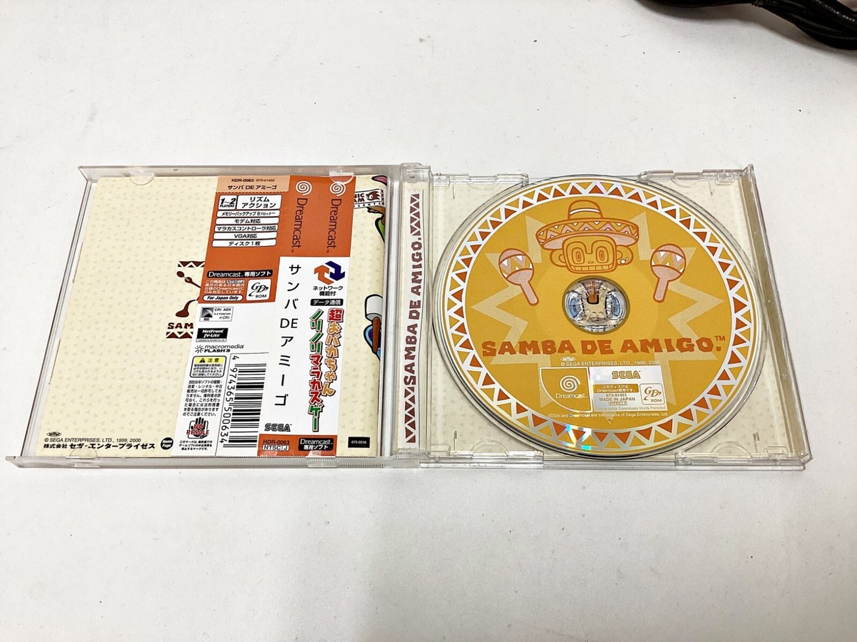 Sega Dreamcast Samba De Amigo Maracas Set Japan | eBay