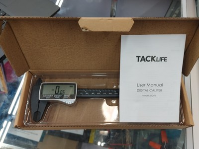 TACK-LIFE Digital Caliper, 150mm Stainless Steel Caliper Inner Diameter/Outer