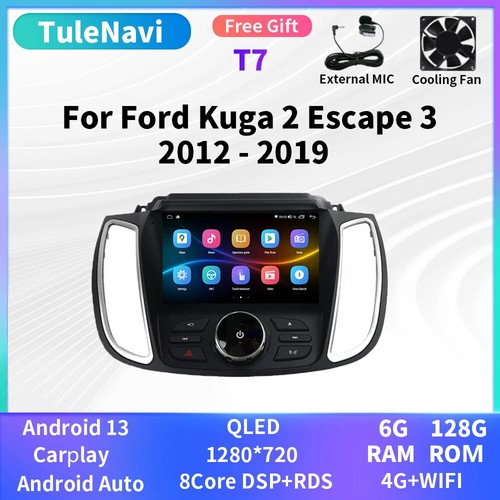 For Ford Kuga 2 Escape 3 2012-2019 Android Multimedia Video Player GPS Car Radio - Picture 11 of 32
