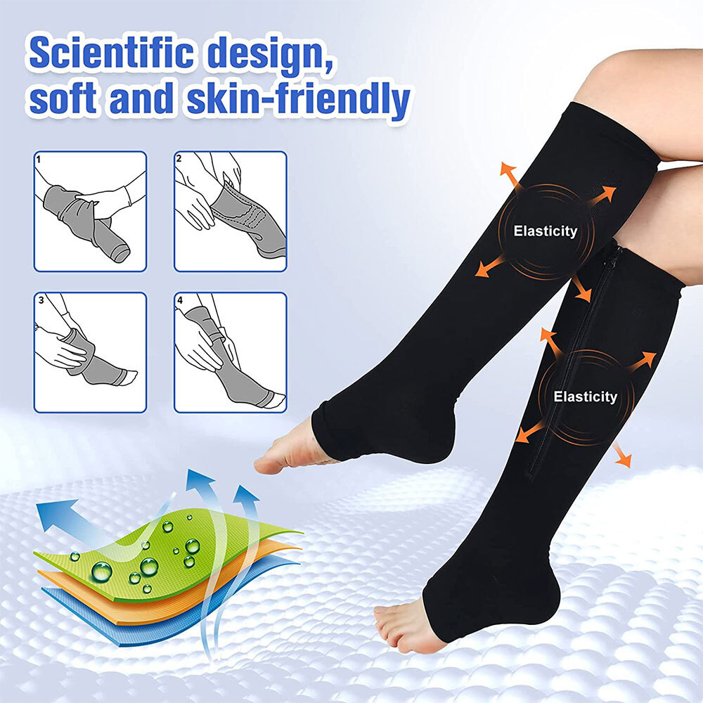 Best Medias Calcetines De Compresion 20-30 Mmhg Para Hombres Y Mujeres US  STOCK