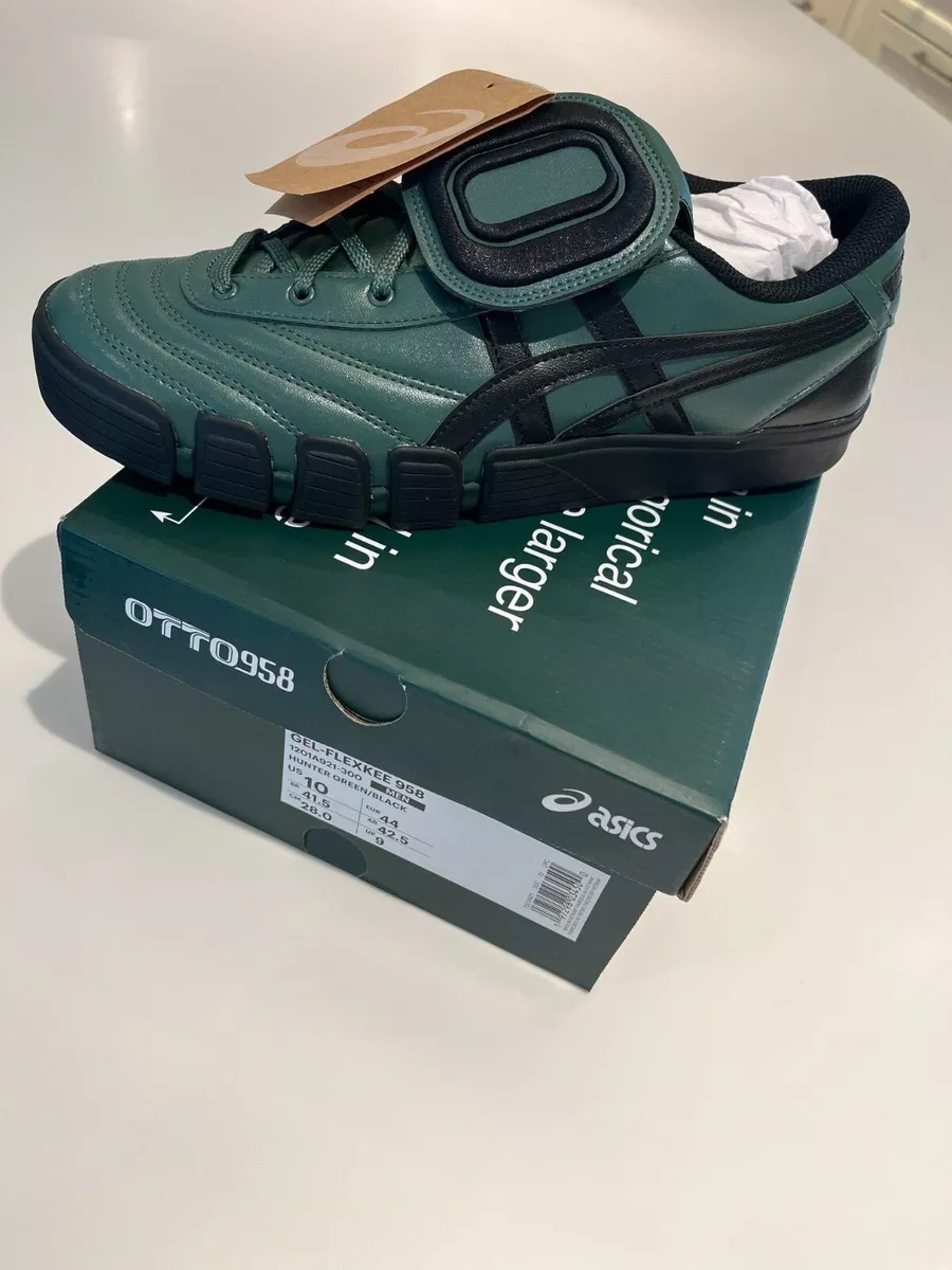 Asics X Otto 958 Gel-Flexkee 958 Kiko Kostadinov Hunter Green US 10 Unopened