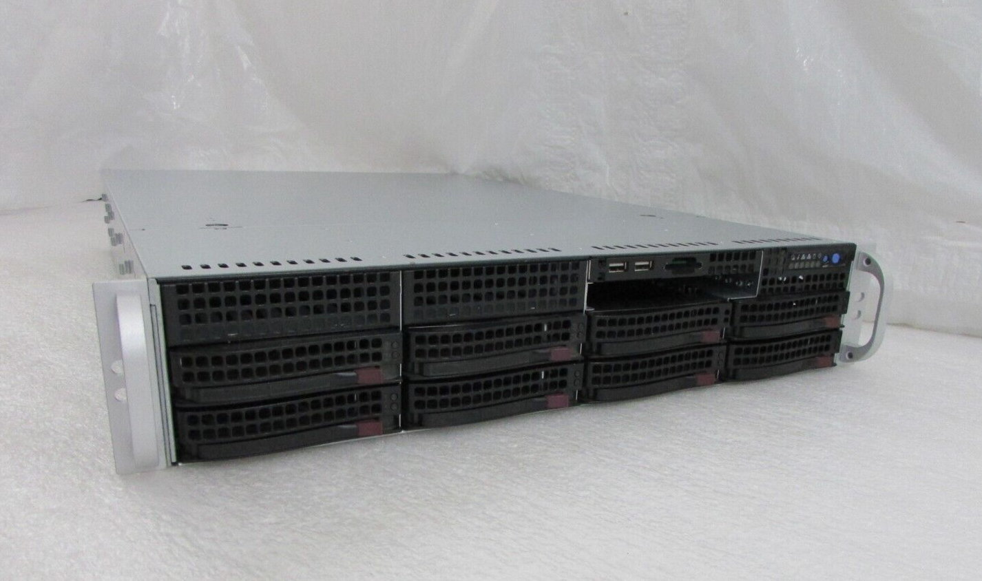 Supermicro CSE825TQ 2U 8Bay Rackmount Server Chassis BP SAS825TQ 2x