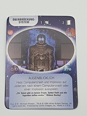 Star Quest Einzelkarte Überbrückungsystem bespielt