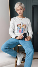 Long Sleeve Tee Women's Casual Crew Neck Cotton T-Shirt - Various Colors