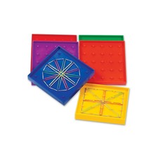 Learning Resources Geoboard Double-Sided Rain...