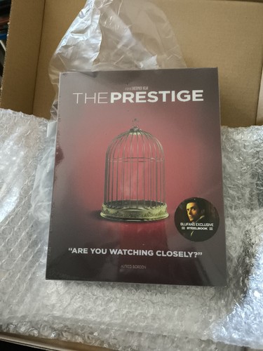 The Prestige Blufans 4K Steelbook, neu/versiegelt, einmalige Fastenzeit
