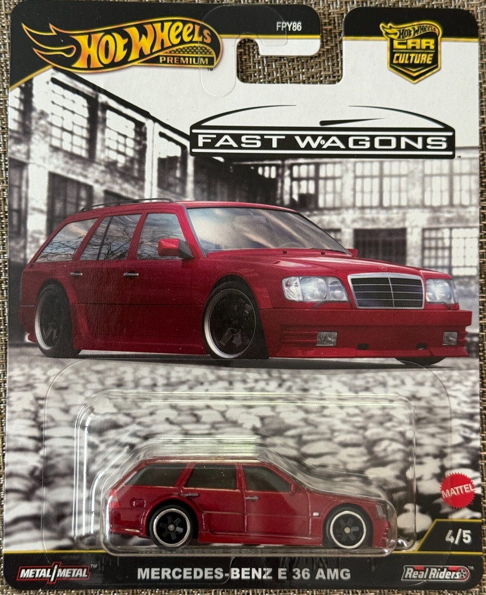 2025 Hot Wheels Car Culture Fast Wagons Mercedes-Benz E 36 AMG