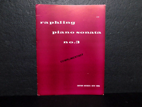 Piano Music Book 16 Pages