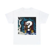 Scary Dark Fantasy Horror T Shirt Halloween Death Metal Disturbed Streetwear Emo