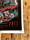 Guns N Roses - Rare Tour  Lithograph / Poster -Vancouver BC-  September 1st 2017 — photo 2