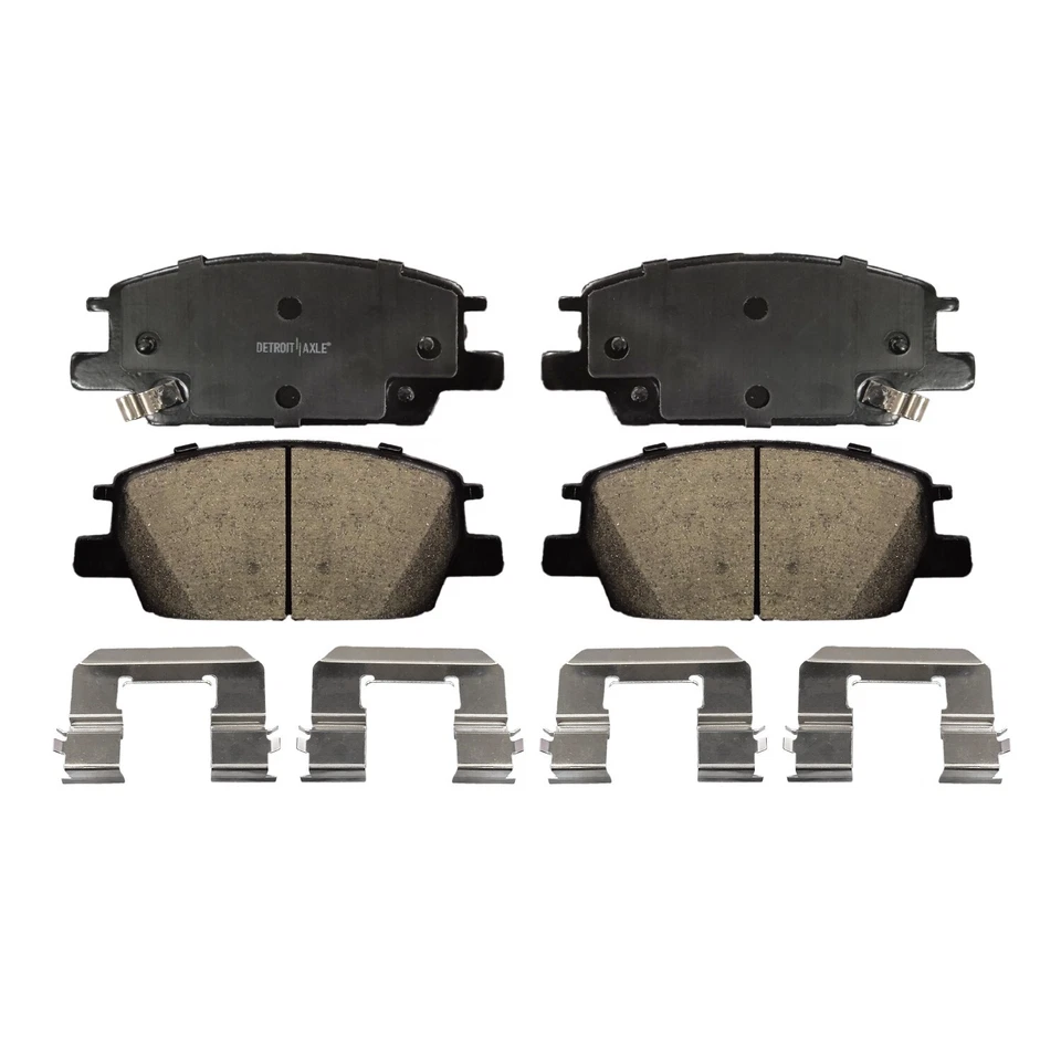 Pastilhas de freio dianteiras de cerâmica 4 peças para LaCrosse Regal Sportback TourX Equinox Malibu - Imagem 3 de 4