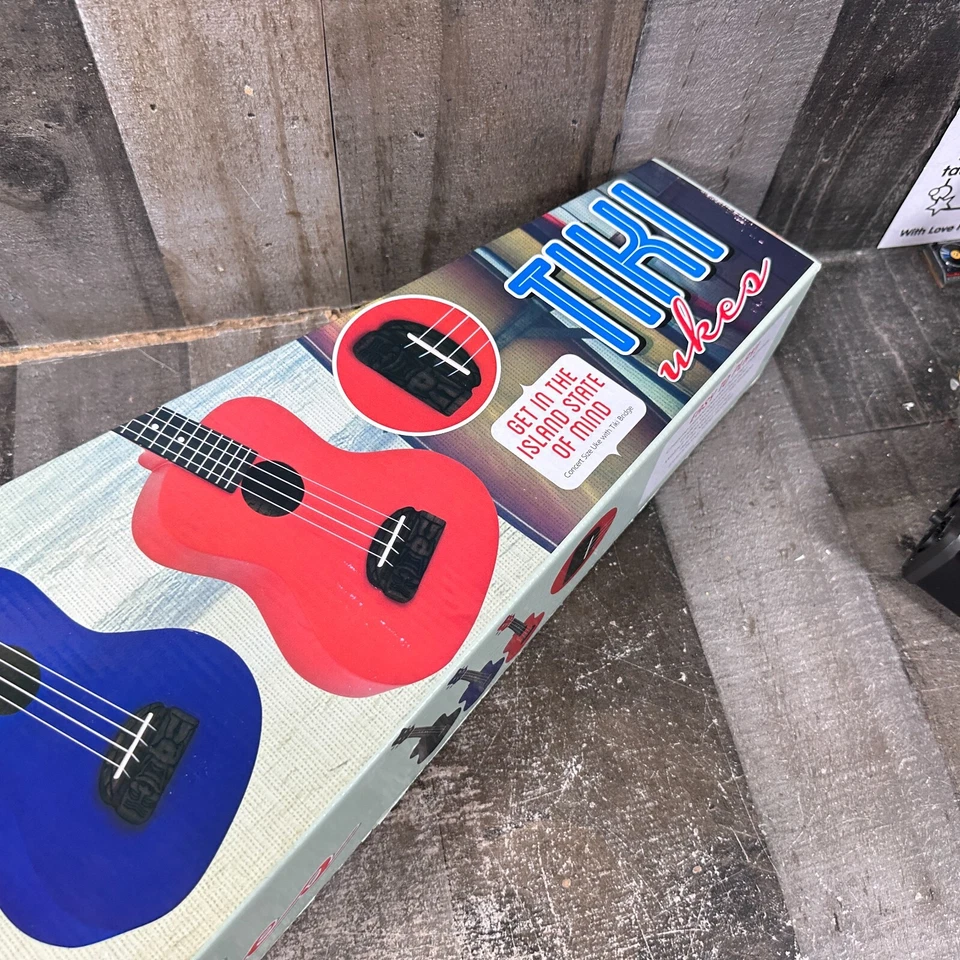 Kohala Tiki Series Ukulele - - Red - UKES - New Open Box - Image 3 of 4