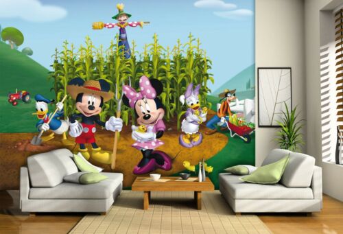 Disney Kids Bedroom Wallpaper Mickey Mouse Farm Photo Wall Mural Giant Size 8595577950299 Disney Kids Bedroom Wallpaper Mickey, Farm Wallpaper For Kids