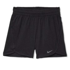 NWT YOUTH GIRLS SZ S NIKE DRI-FIT BREEZY HIGH-WAISTED TRAINING SHORTS FB1095-010