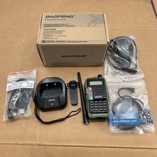 Baofeng UV-S9 Plus 10W Dual Band Two Way Radio Kit NEW Open Box  Mic Cable