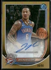 2025-26 Topps Bowman Chrome Jaylin Williams Gold Refractor Auto /50 50/50 BCA-JI