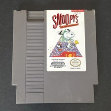 Snoopy's Silly Sports Spectacular - 1989 NES Nintendo Game - Cart Only - TESTED!