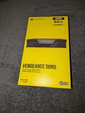 VENGEANCE® 64GB (2x32GB) DDR5 DRAM 5200MT/s CL40 Memory Kit — Black