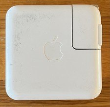 Old School Apple USB Wall Charger Brick, White Model