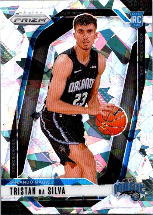 2024-25 Panini Prizm #256 Tristan da Silva Prizms Ice