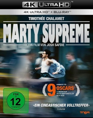 Marty Supreme - (Timothée Chalamet) 4K Ultra HD # UHD+BLU-RAY-NEU
