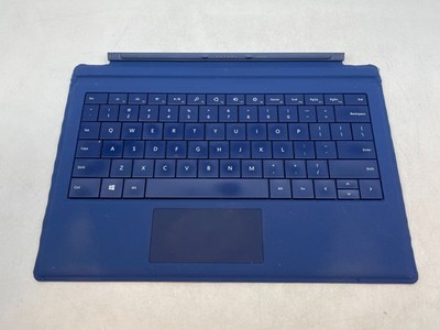 Microsoft Model 1644 Type Cover for Surface Pro 3 BLUE Keyboard FREE S/H