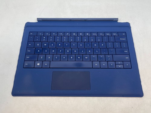 Microsoft Model 1644 Type Cover for Surface Pro 3 BLUE Keyboard FREE S/H