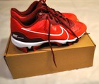 Nike Alpha Huarache 4 Keystone Red Baseball Cleats SIze 6Y DJ6525-616