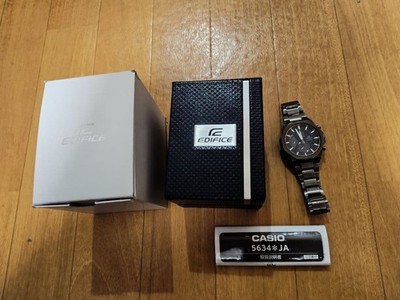 CASIO EDIFICE EFS-S570YDC-1AJF Solar Chronograph Watch