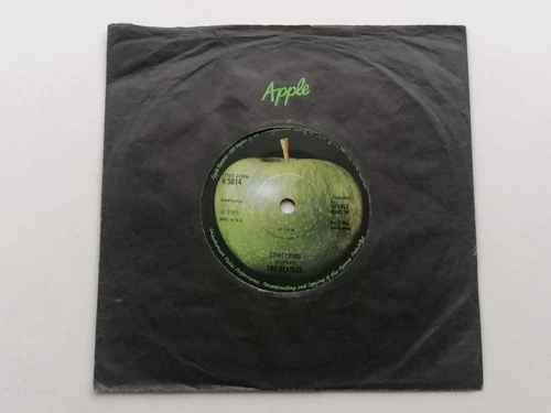THE BEATLES   1969  UK 45   SOMETHING   COME TOGETHER  APPLE  R 5814