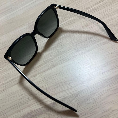 GUCCI sunglasses 57口18-140 GG0022S black Shipped from Japan - Picture 4 of 12