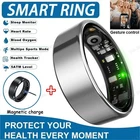 Smart Ring Wearable Health Tracker Heart Rate Sleep Blood Oxygen Fitness Luxury