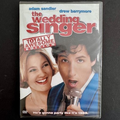 THE WEDDING SINGER DVD 1998 Movie NEW Happy Madison ADAM SANDLER DREW BARRYMORE 