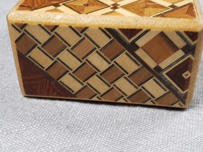 Japanese Wooden Puzzle Box Trick Secret Box Vintage Style C71 | eBay