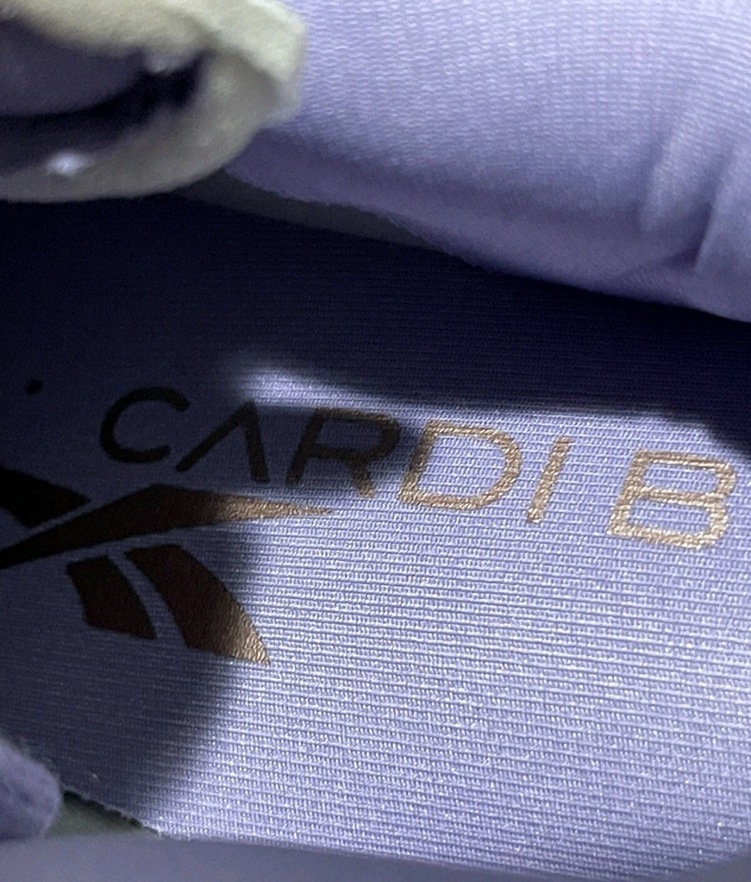 New Reebok Club C Cardi B Sneakers Crisp Purple GX5027 Size Youth 5.5 Women's 7  thumbnail 5