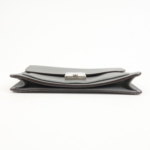 Louis Vuitton Taiga Leather Neo Belaia Clutch Bag Glacier M32683 Auth Used F/S - Picture 5 of 24