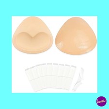 EGUSSI Women's Push Up Adhesive Bra, Cotton, Nude, A-B Cup