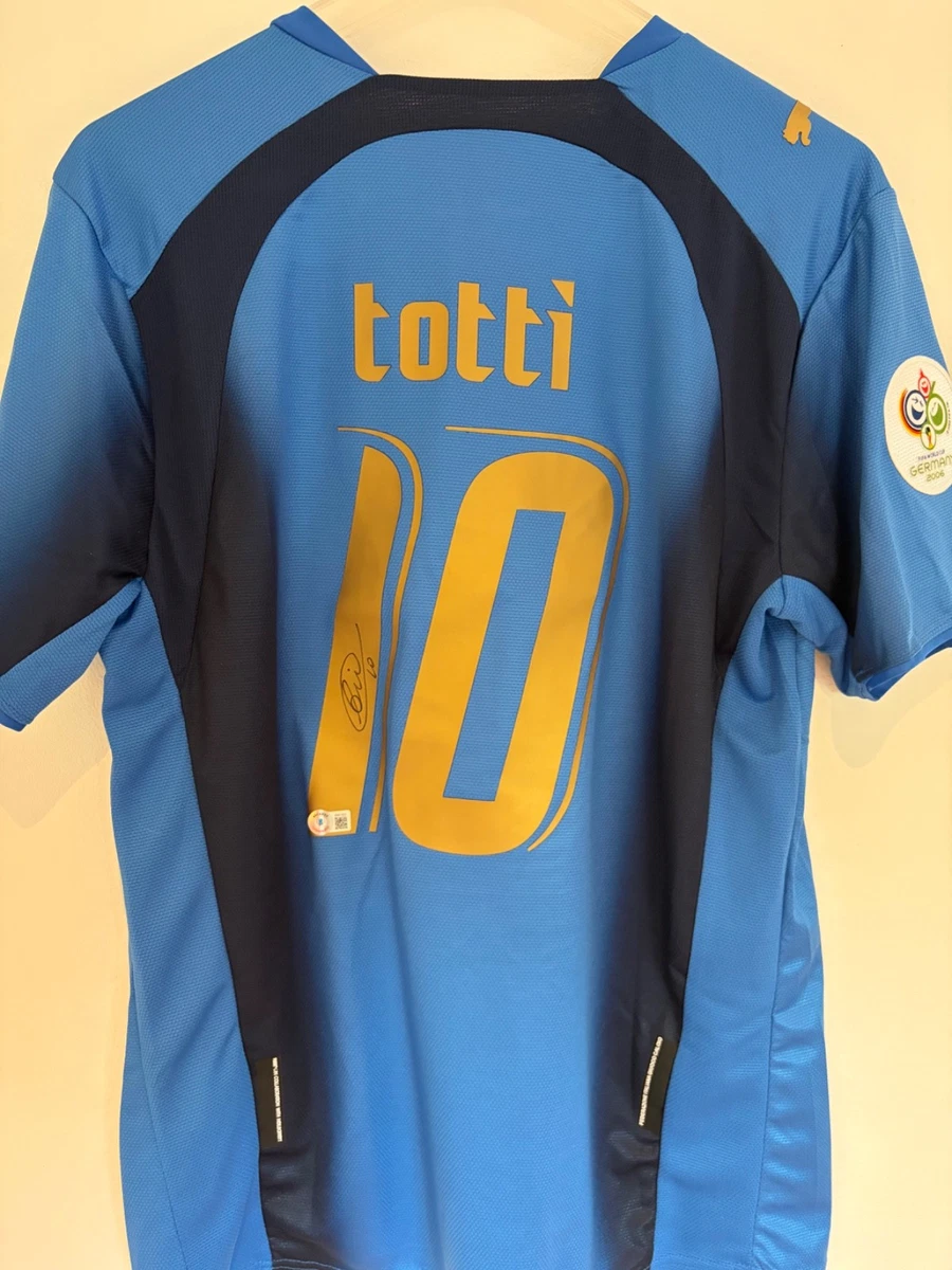 Francesco Totti 足球原始亲笔签名的项目| eBay