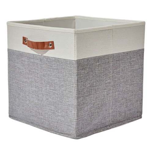 Side Handles Clothes Storage Bin Foldable Toys Sorting Box Cosmetics - Picture 14 of 15