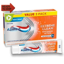 Extreme Clean Whitening Action Fluoride Toothpaste, Fresh Mint Flavor
