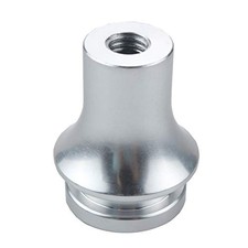 Shift KNOB Boot Retainer/Adapter for Manual Gear Shifter Lever 12X1.25 Silver