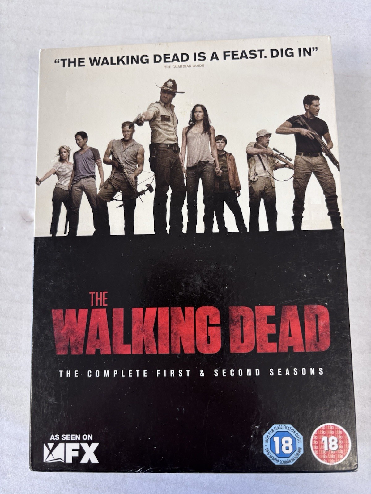 The Walking Dead Complete First & Second Seasons DVD Box Set Zombie Gang