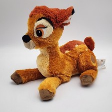 Bambi 10" Long Plush Stuffed Animal Disney Store Exclusive Authentic Original