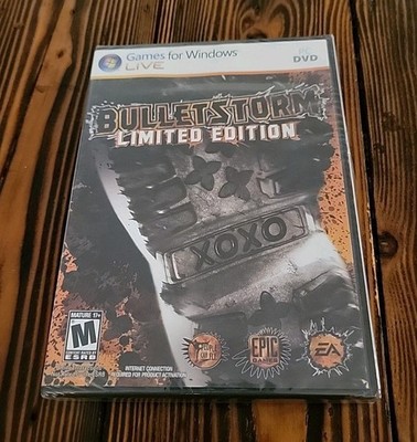 Bulletstorm Limited Edition PC DVD Video Game Multiplayer NEW Sealed